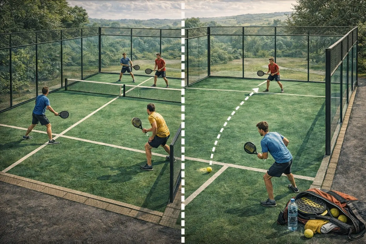 Combien de joueurs au padel ? Toutes les configurations possibles