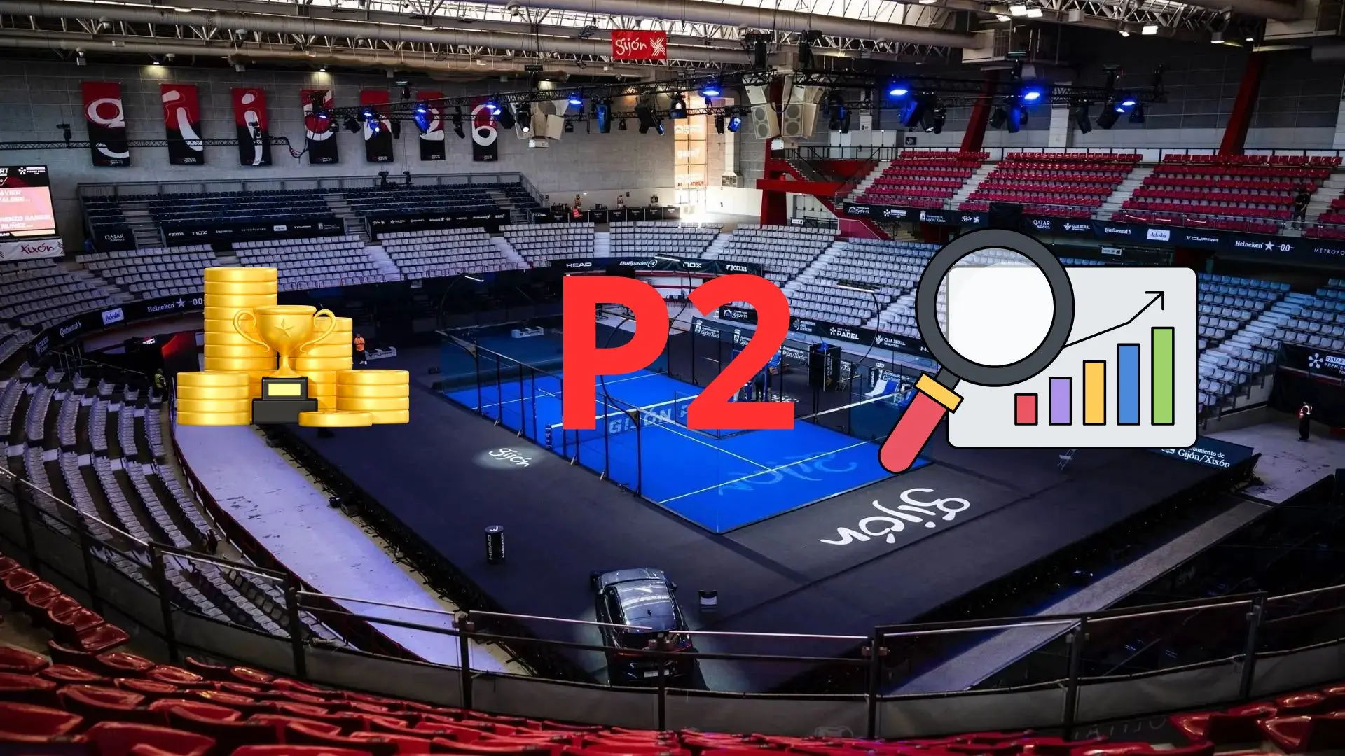 Combien de points et d’argent gagnent les joueurs sur les tournois Premier Padel P2 ?