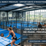 Nancy : un projet de club de padel Premium recherche un investisseur foncier