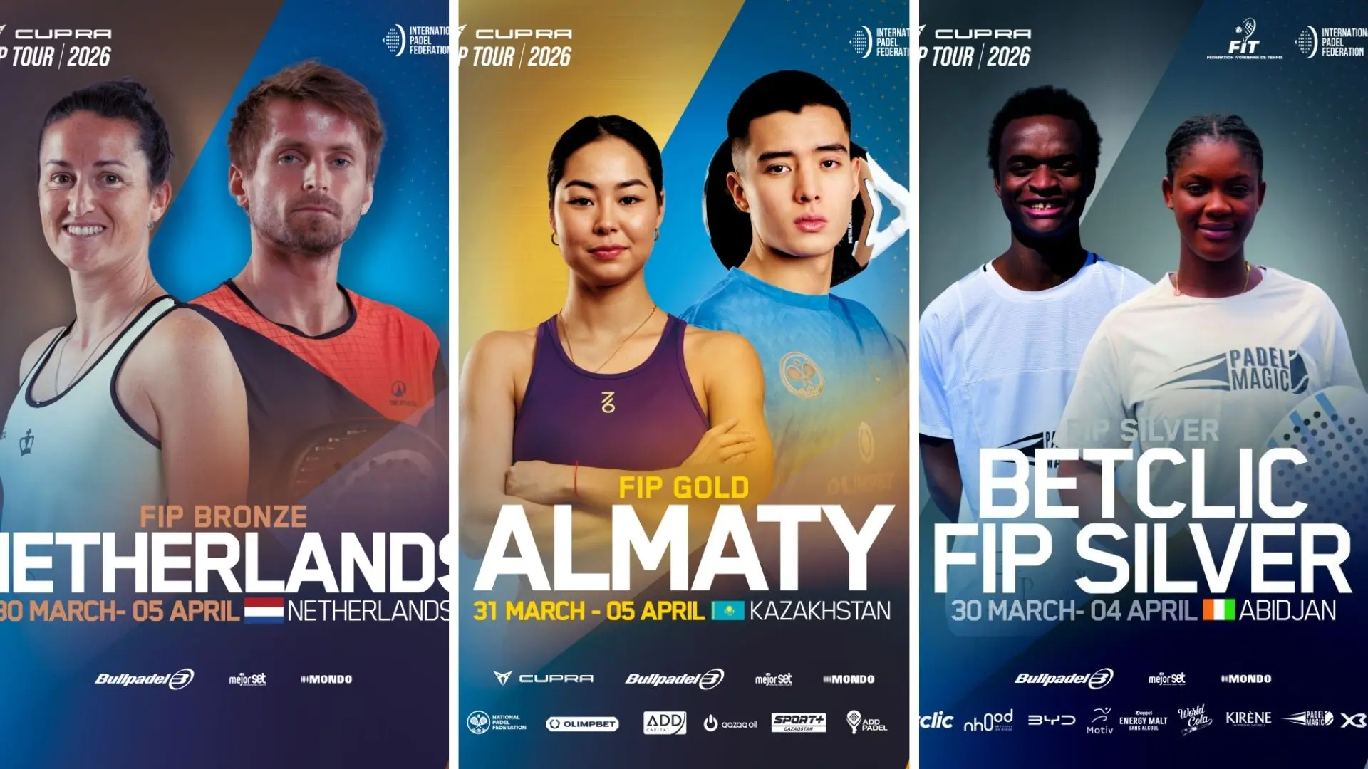 Les Français sur le FIP Tour cette semaine : cap sur Houten, Abidjan et Almaty