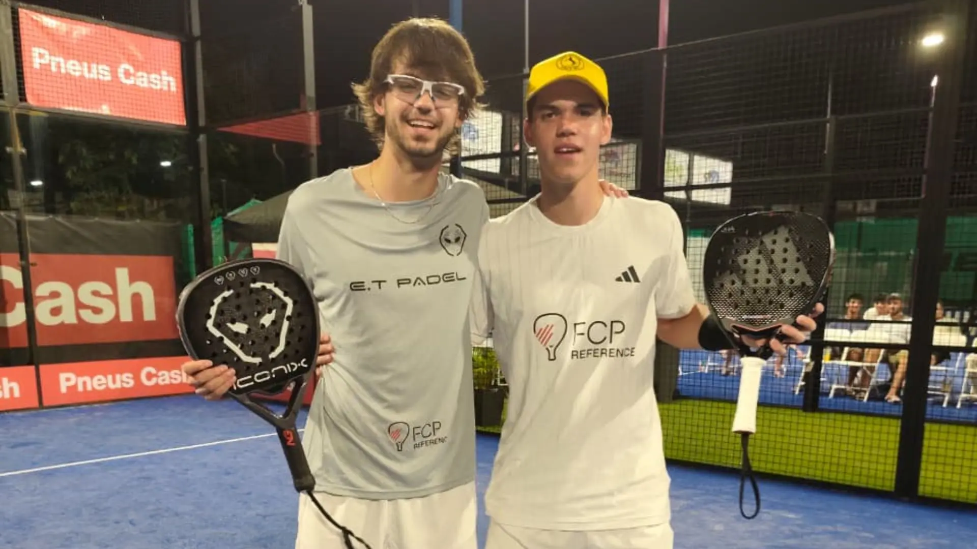 Navarro et Candelo renversent les tenants du titre Britos / Garcia en finale du P1000 Pneu Cash Réunion Padel Club