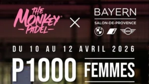 Der Affe Padel wird vom 10. bis 12. April 2026 ein Women's P1000 ausrichten.