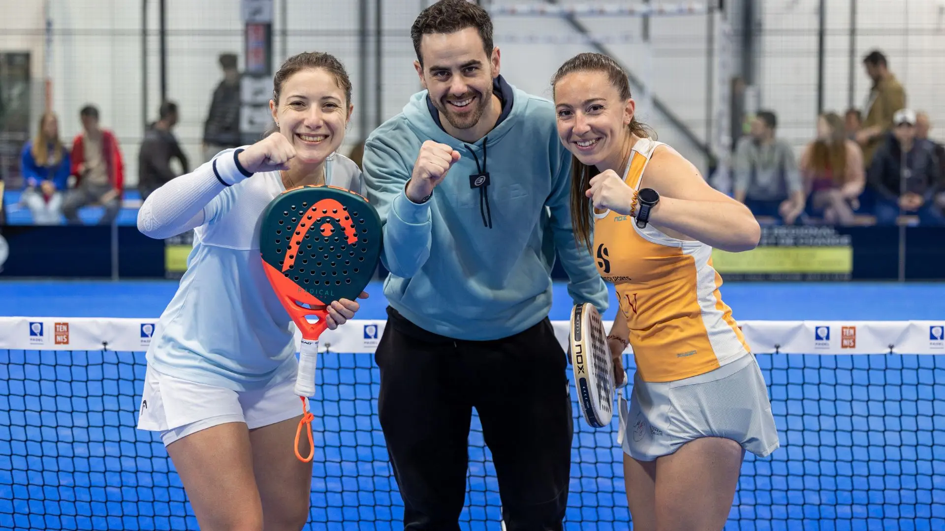 Pothier et Ligi s’imposent en patronnes en finale du P2000 Top Padel