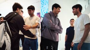 Quand Alcaraz troque le tennis pour le padel à Miami.... et retrouve le sourire !