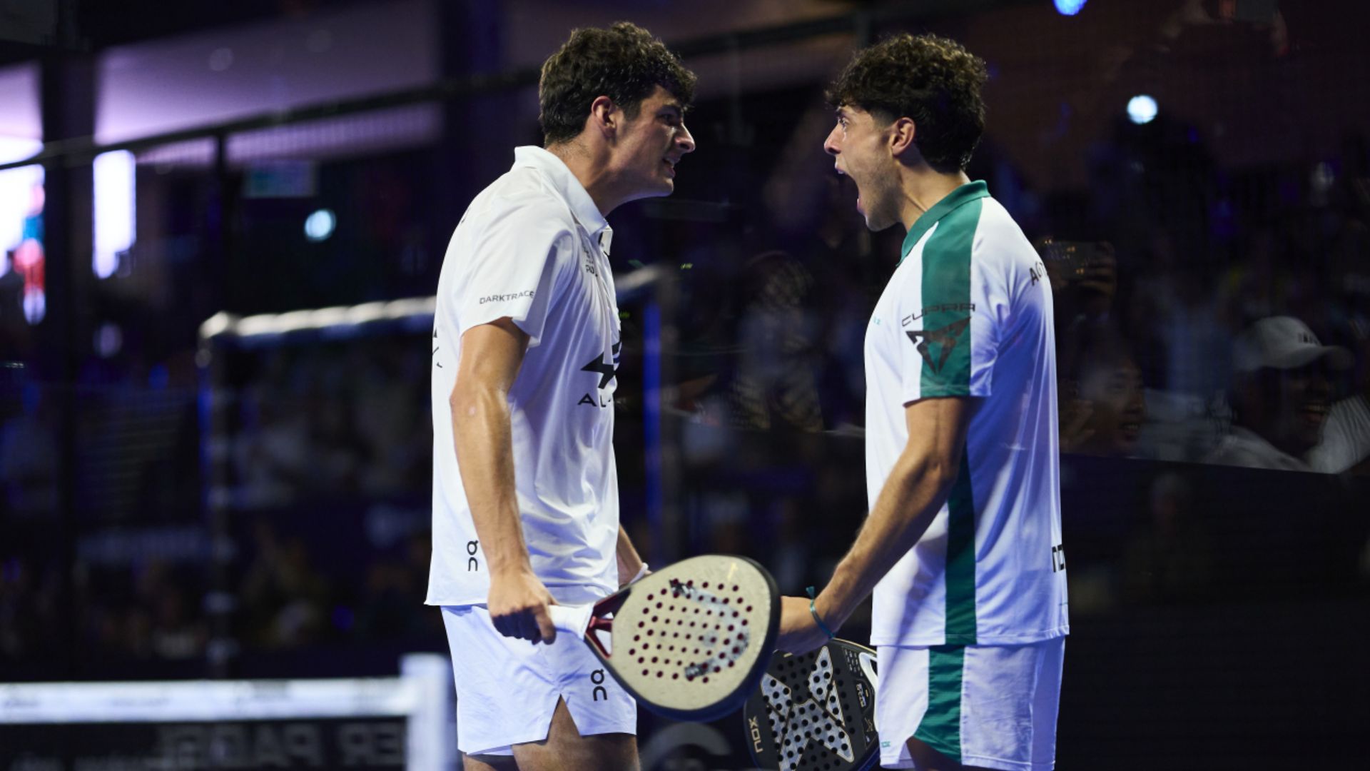 Proche de la défaite Tapia et Coello renversent Lebrón Augsburger pour soffrir le titre au Cancún P