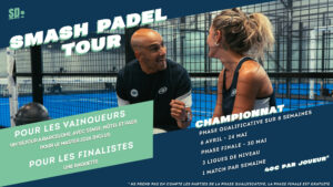 Le Smash Padel Tour débarqué au Castellet : un championnat interne structuré en trois ligues