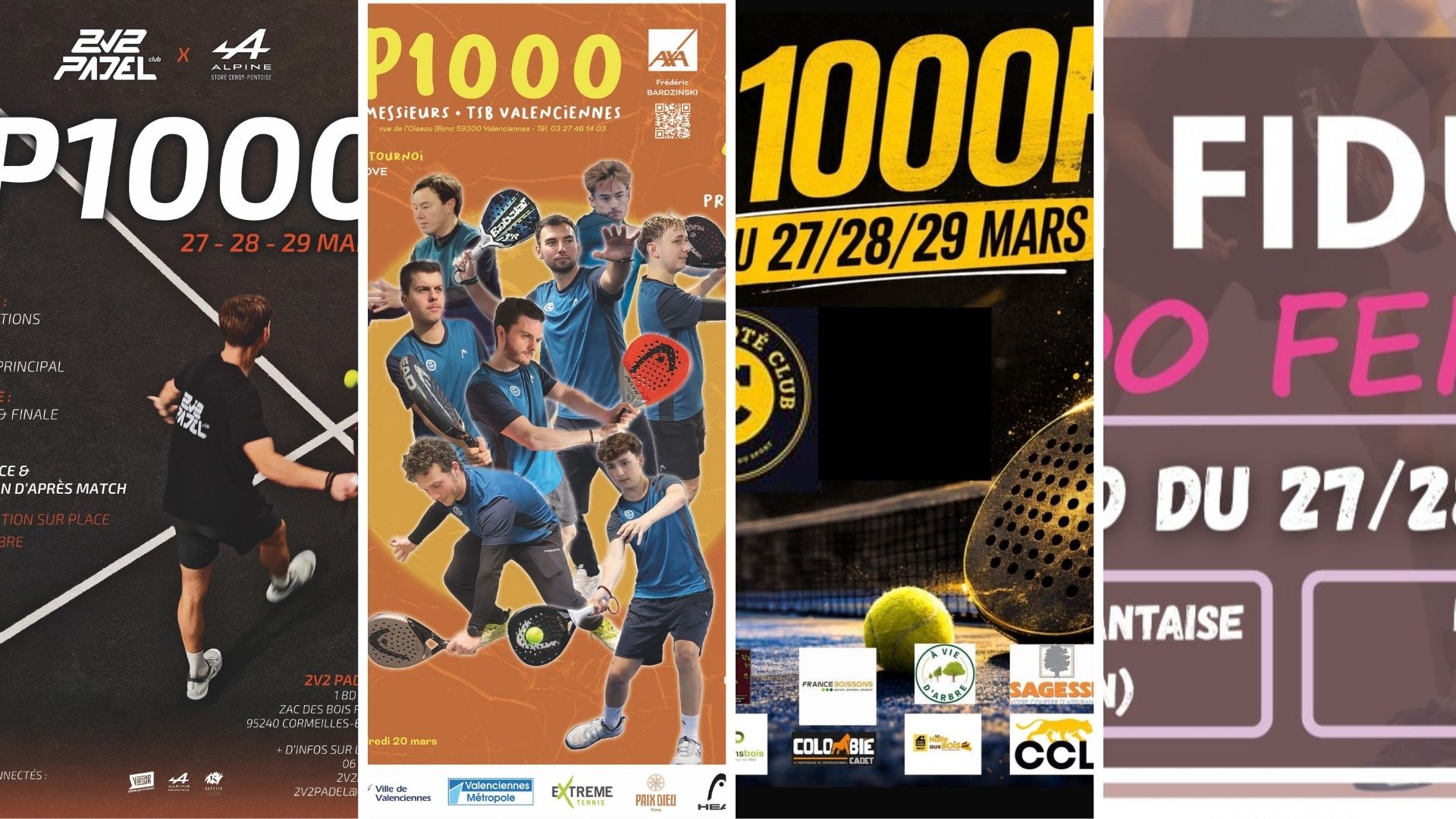 Week-end XXL sur Padel Mag TV avec 5 tournois à suivre en direct