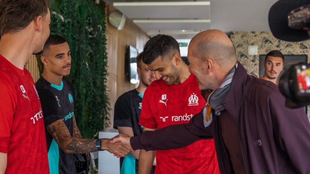 Olympique de Marseille – Parenthèse padel au Z5 de Zidane