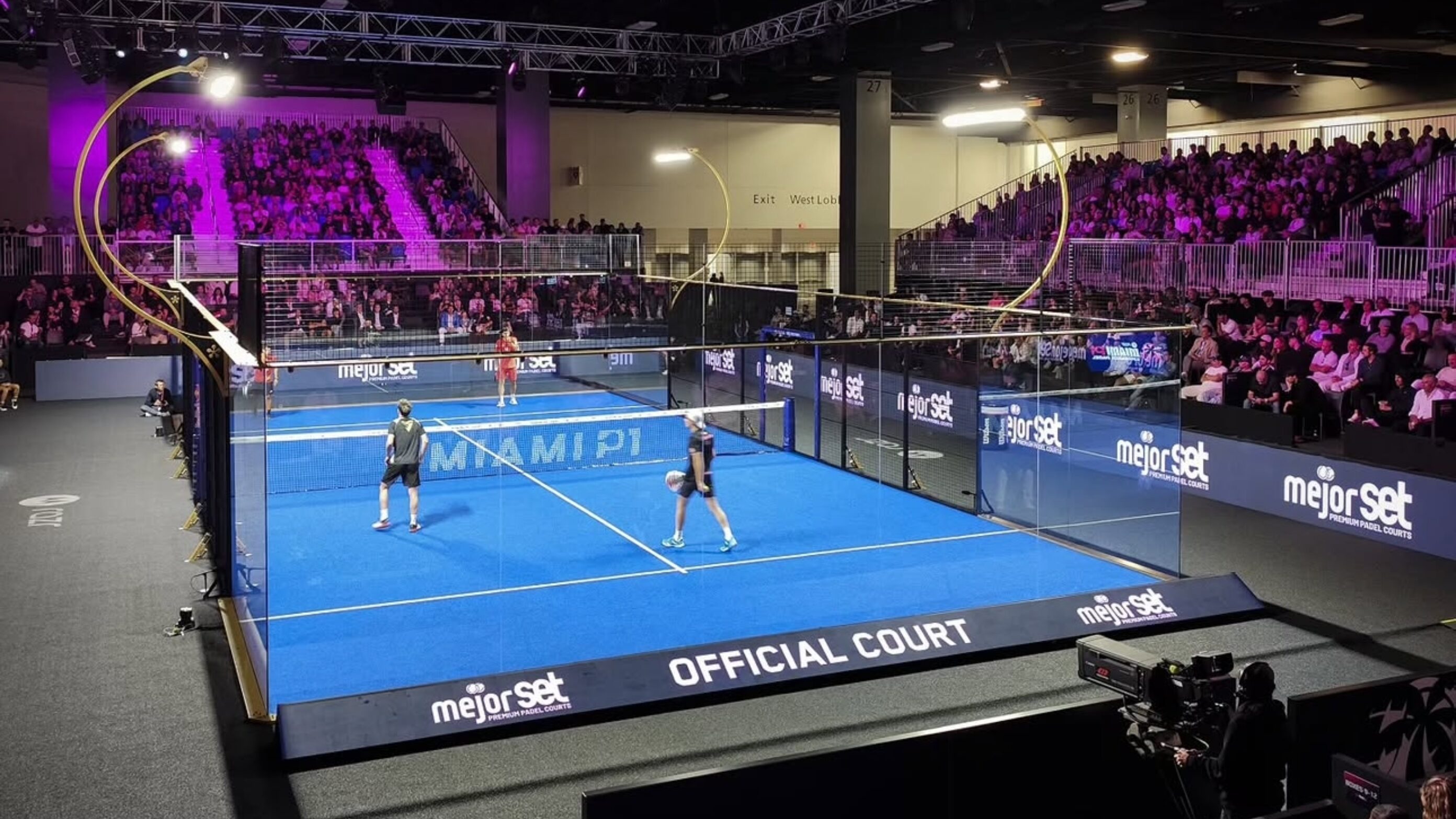 Miami P1 - changement total de décor après la folie de Cancún | Padel Magazine Miami P1 - changement total de décor après la folie de Cancún