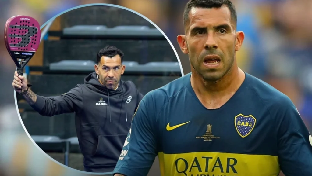 Carlos Tevez kaster sig ud i padel med åbningen af ​​sin klub i Buenos Aires.