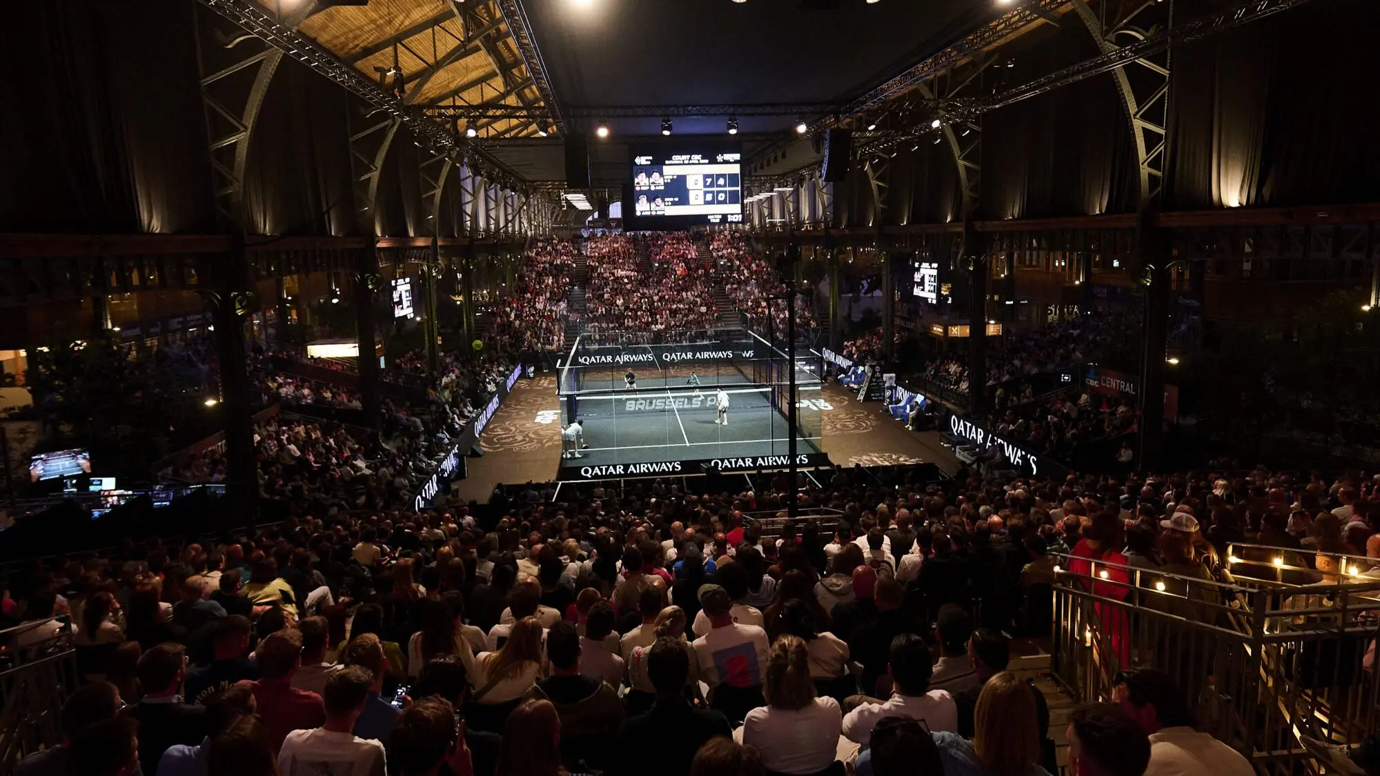 Bruxelles P2: Fuld tribune og stærke signaler til padel | Padel Magazine Bruxelles P2: Fuld tribune og stærke signaler til padel