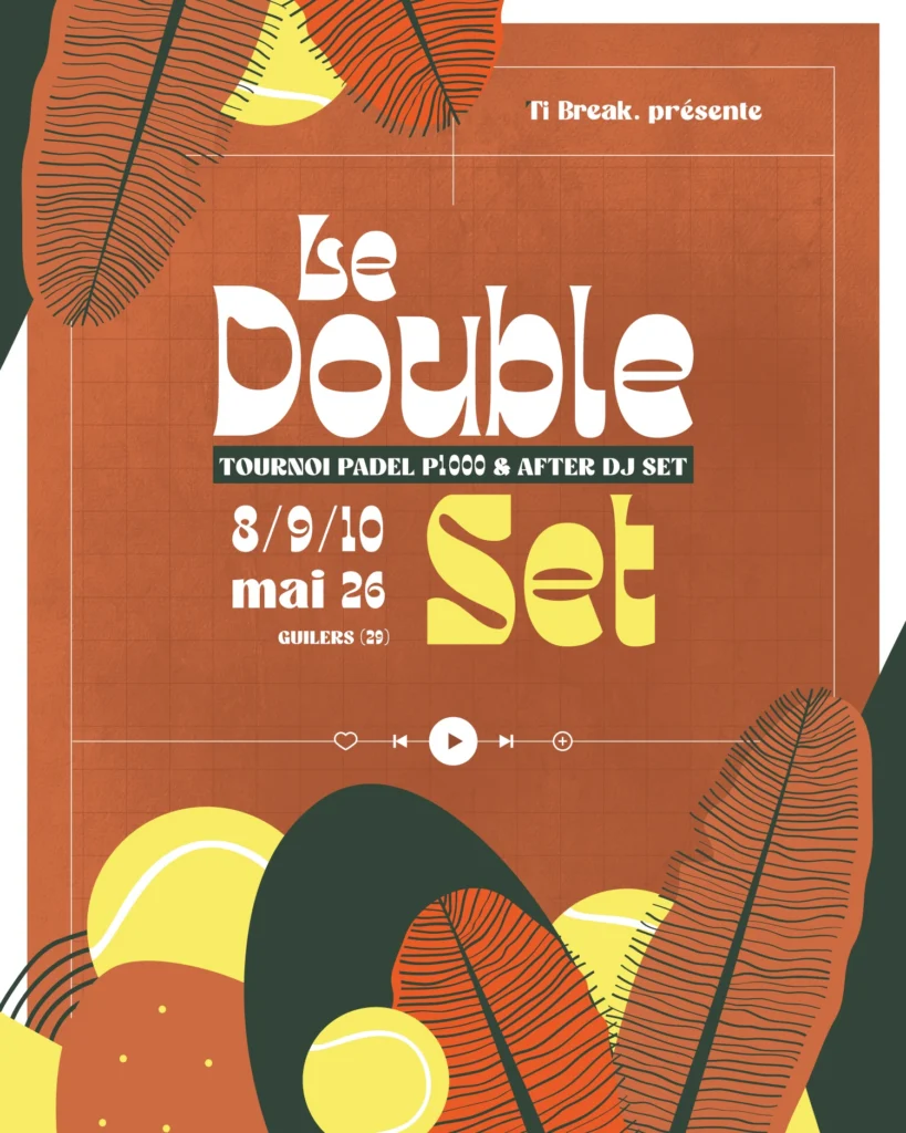 The Double Set: a P1000 tournament with a prize pool of €10.000 combined with an electronic music event in Guilers