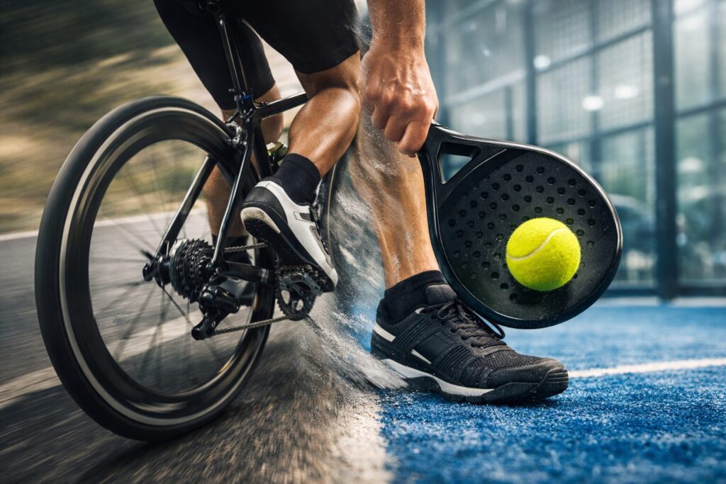 Du peloton au padel : ces cyclistes qui changent de trajectoire