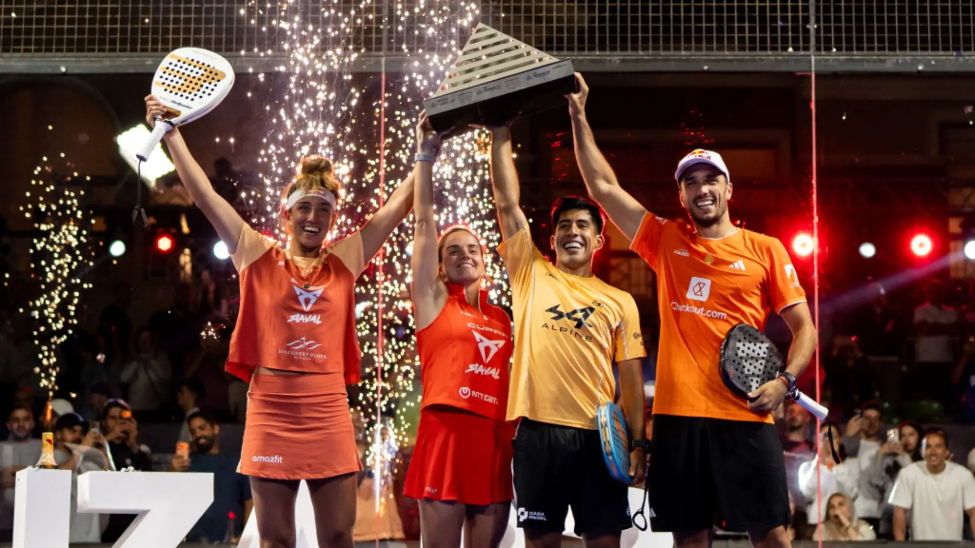 Combien ont gagné Galán / Chingotto et González / Josemaría en remportant le Newgiza P2 ?