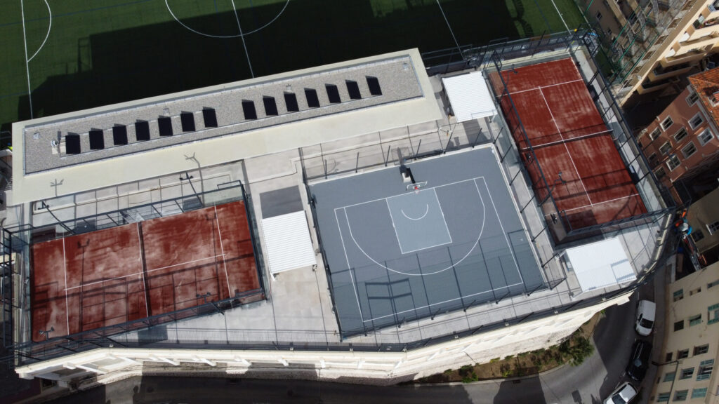 Deux nouveaux terrains de padel au Stade des Moneghetti à Monaco