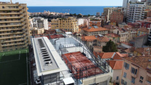 Deux nouveaux terrains de padel au Stade des Moneghetti à Monaco