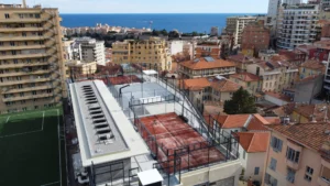 Deux nouveaux terrains de padel au Stade des Moneghetti à Monaco