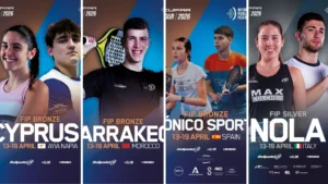 FIP Tour : une semaine chargée pour les Français présents à Nola, Séville, Chypre et Marrakech