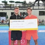 Maître et Armand créent la surprise en remportant le P1000 Lattes Padel Club