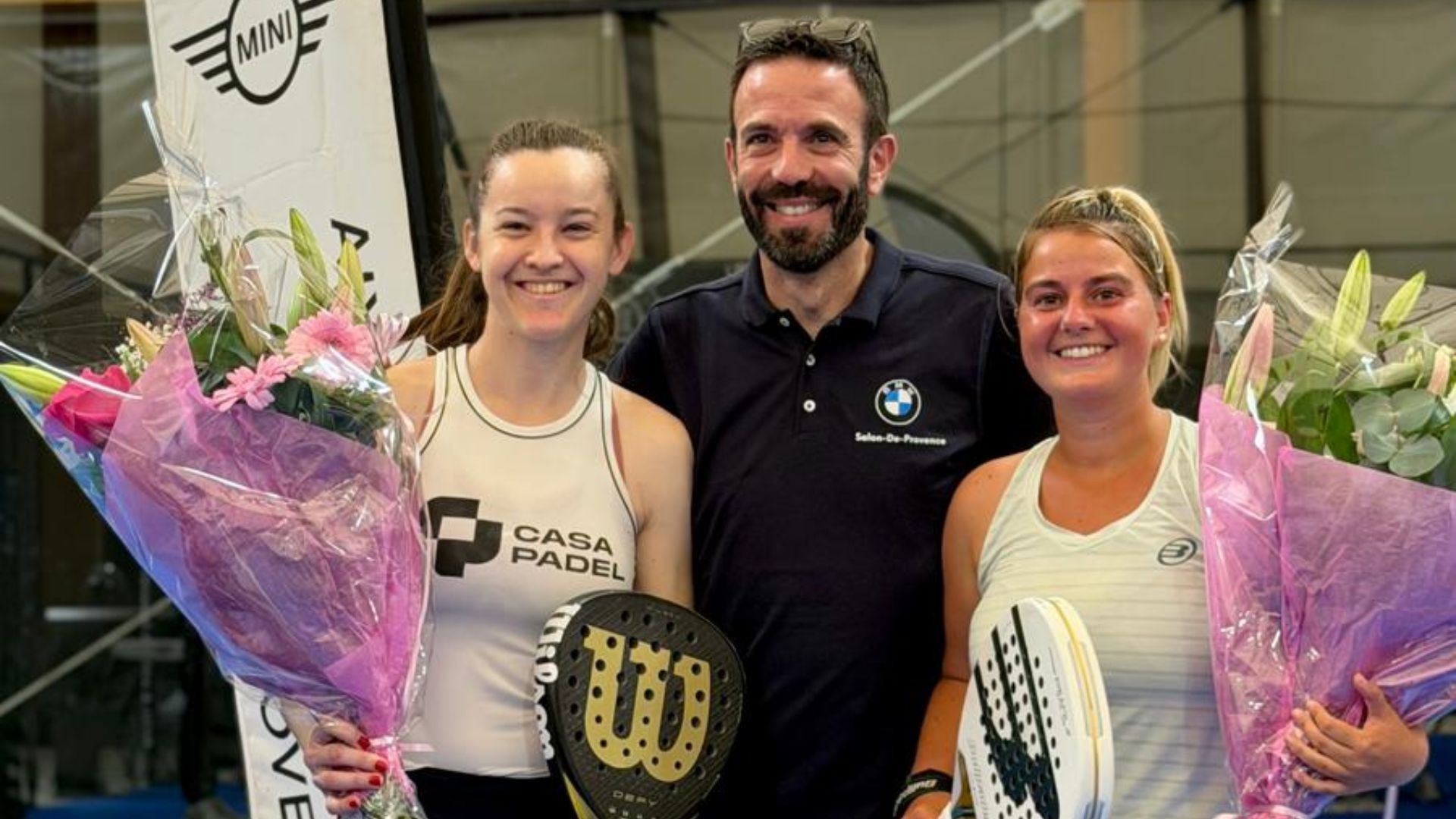 Maligo / Sirgant plus solides s'offrent le titre au P1000 The Monkey Padel