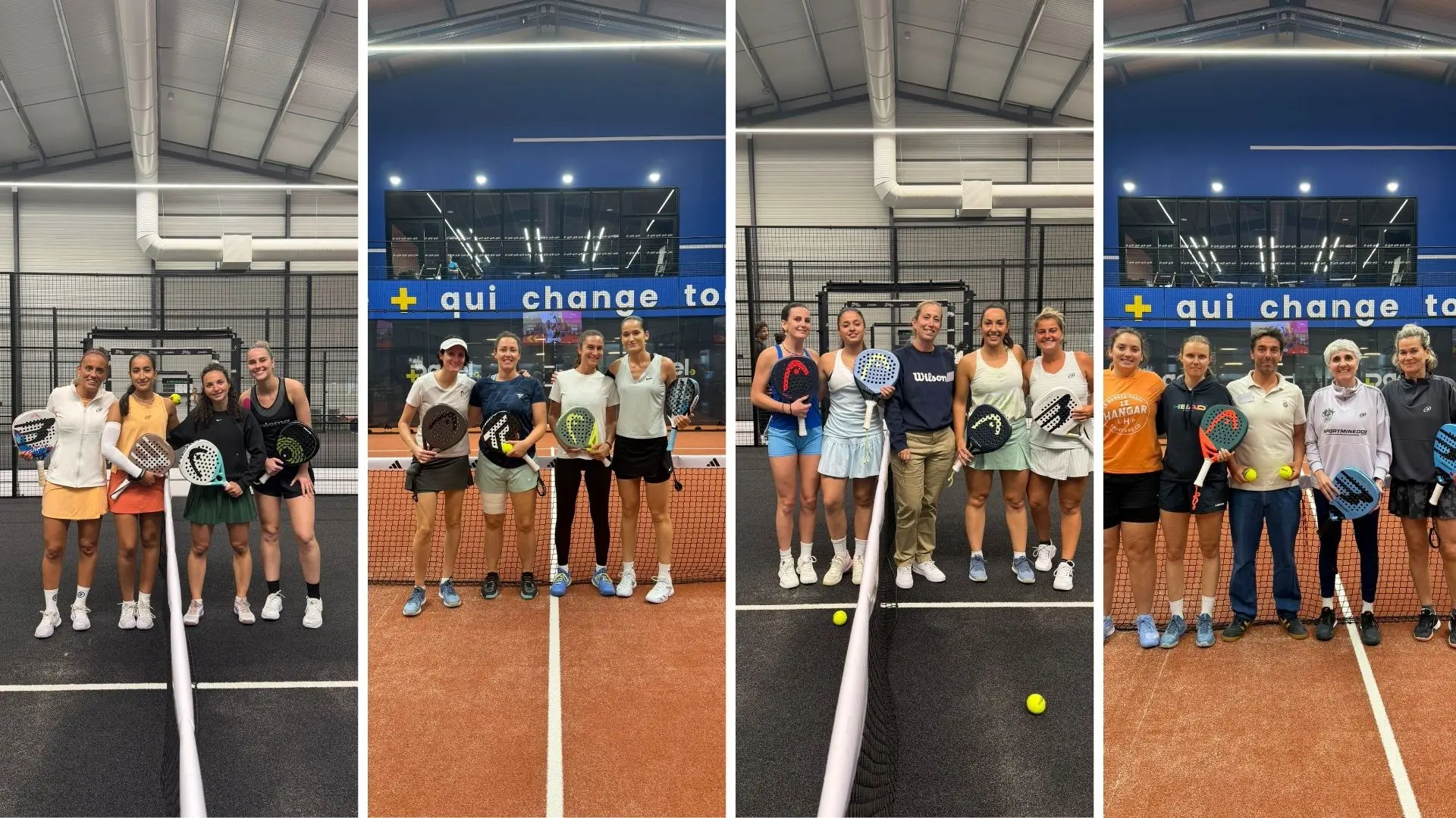 P1500 dames Padel Plus Agen - Aucune surprise, les têtes de série assurent et filent en demi-finale