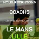 PadelShot recrute des coachs pour ses nouveaux clubs du Mans et de Lille