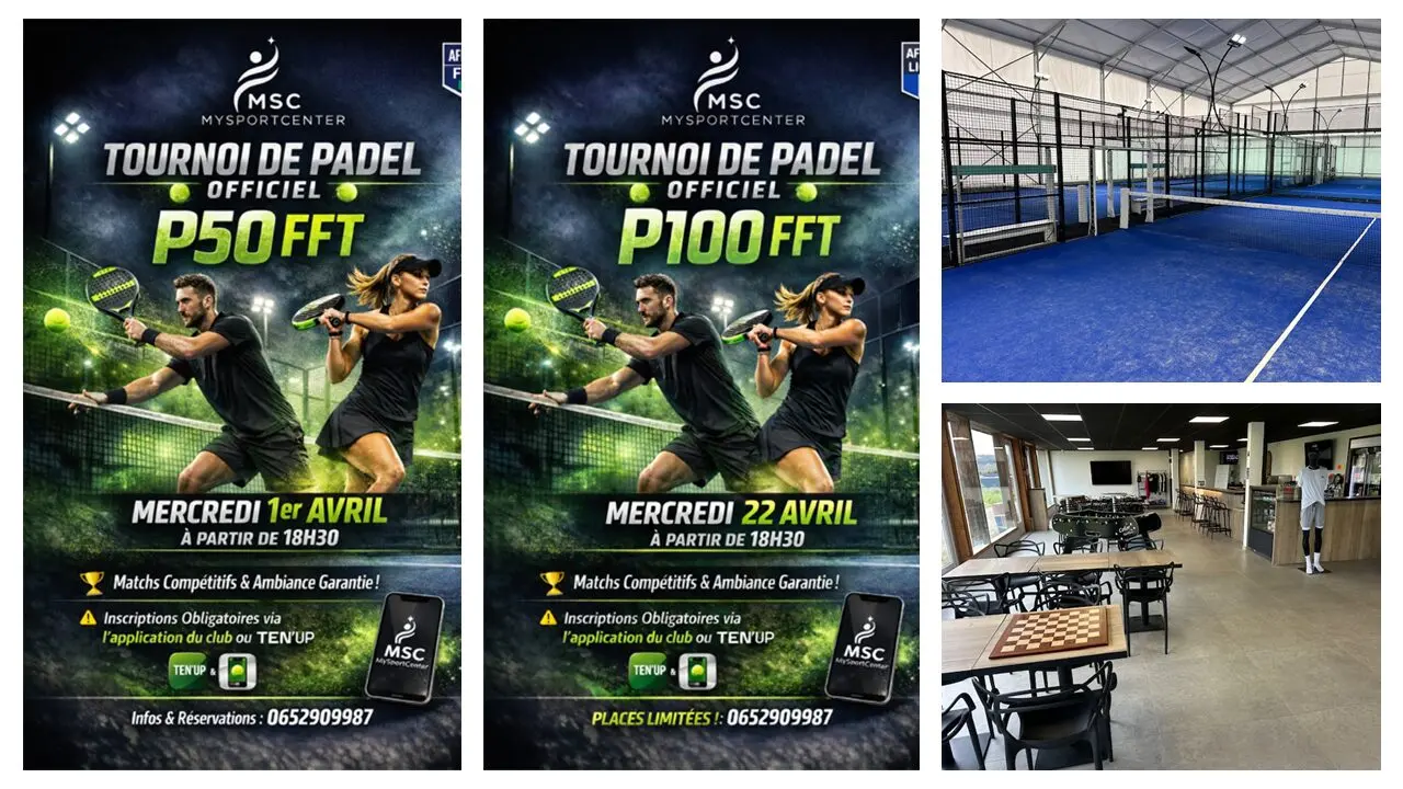 My Sport Center s’affilie à la FFT et structure son développement dans le padel
