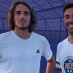 Stefanos Tsitsipas / Antoince Couvercelle inscrits au P1000 du Big Padel Bordeaux