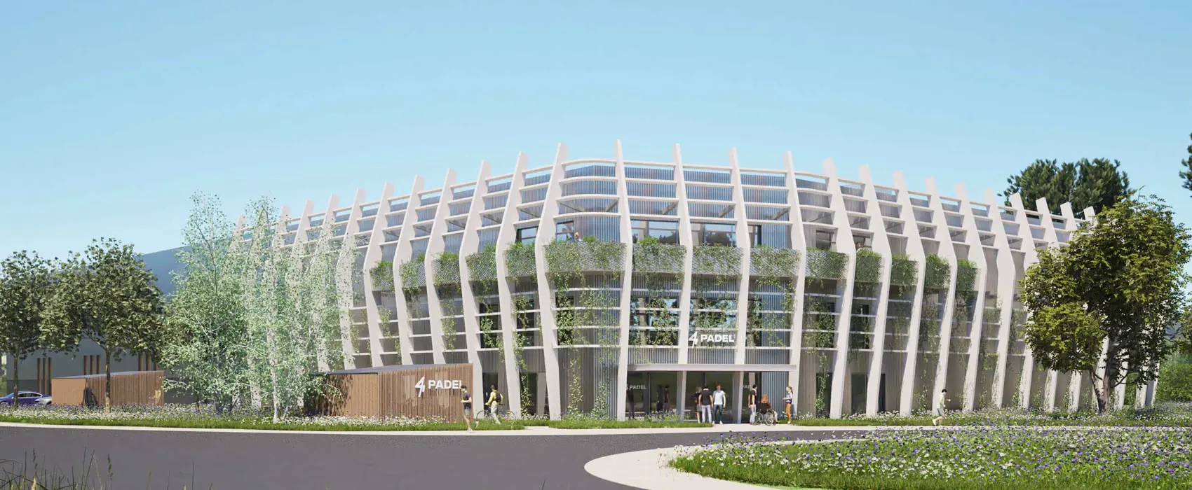 4PADEL Mérignac : un complexe de 14 pistes indoor en préparation près de Bordeaux