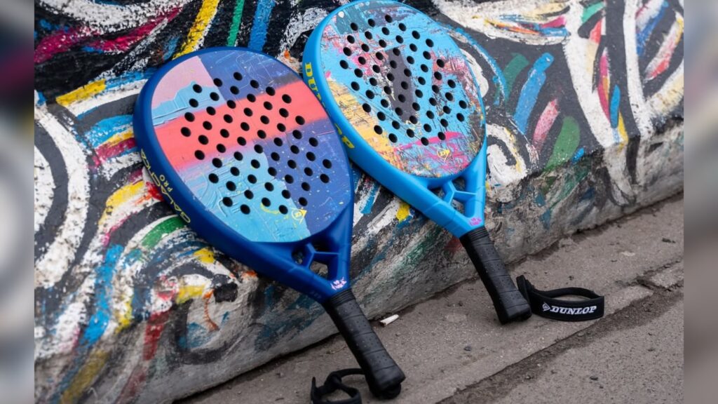 Dunlop sort deux raquettes spéciales en collaboration avec l’artiste Nisse