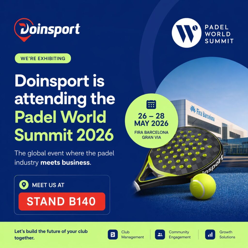 Doinsport sera présent au Padel World Summit 2026 à Barcelone | Padel Magazine Doinsport sera présent au Padel World Summit 2026 à Barcelone