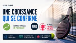 La croissance du padel, toujours forte… mais un padel féminin (très) malmené...