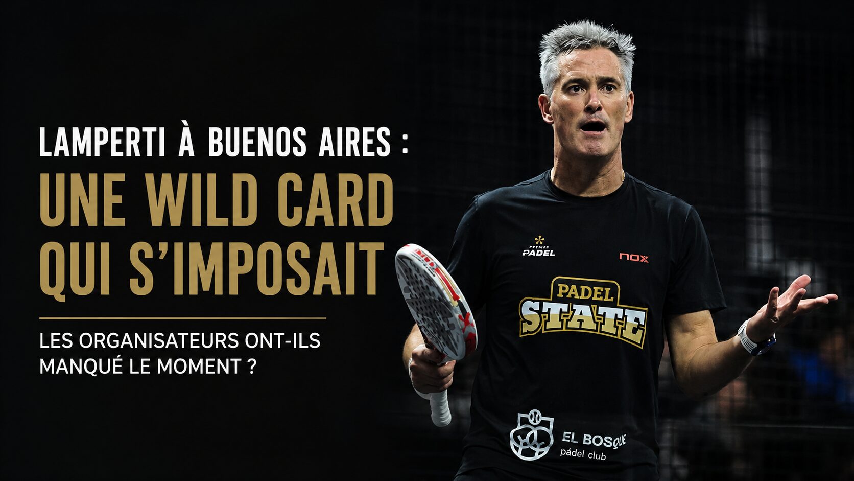 Buenos Aires sans wild card pour Miguel Lamperti : une faute incompréhensible des organisateurs ?