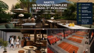 Nantes : un nouveau complexe de padel et pickleball verra le jour en 2027