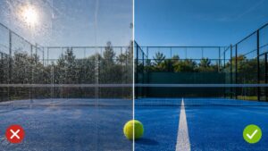 Pourquoi des vitres sales peuvent pénaliser votre jeu au padel