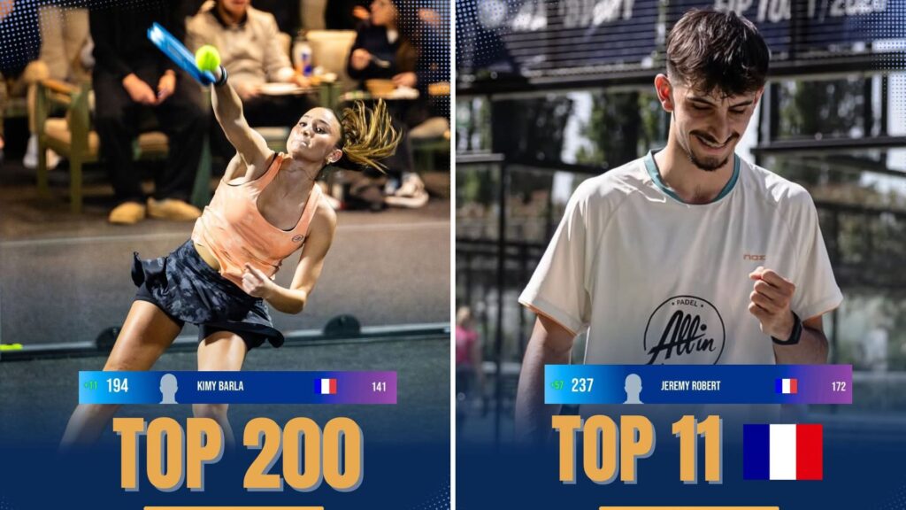 Classement FIP : énorme bond pour Jérémy Robert, Kimy Barla et Lou Lambert Agosti entrent dans le Top 200 mondial