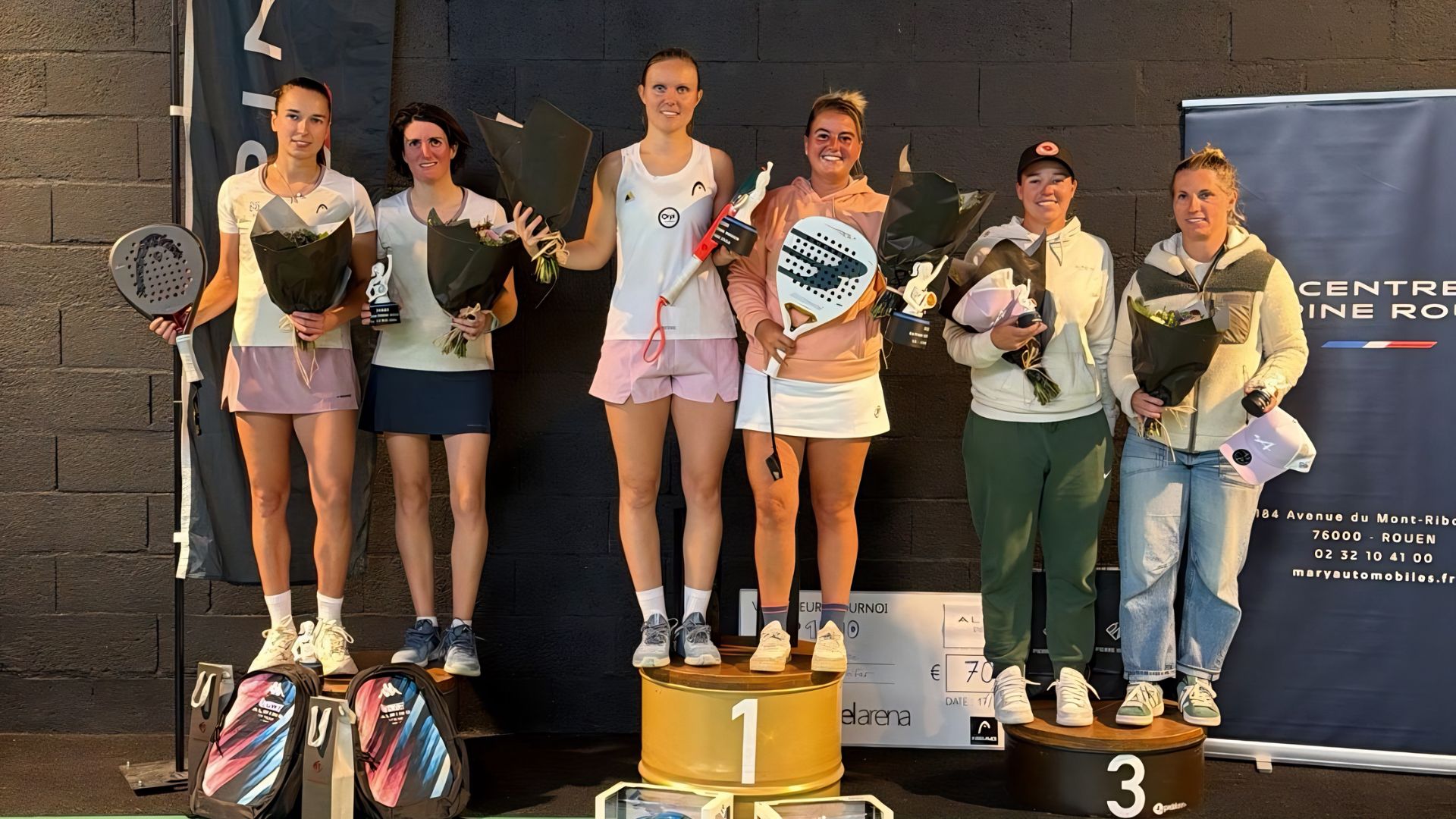 Denécheau et Maligo remportent le P1500 Dames Alpine Store Rouen au bout d’une finale très accrochée