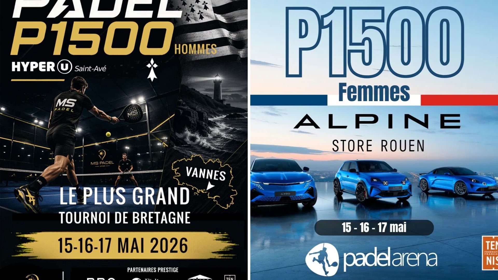 Du lourd attendu à Vannes et Rouen pour les 2 P1500 du week-end