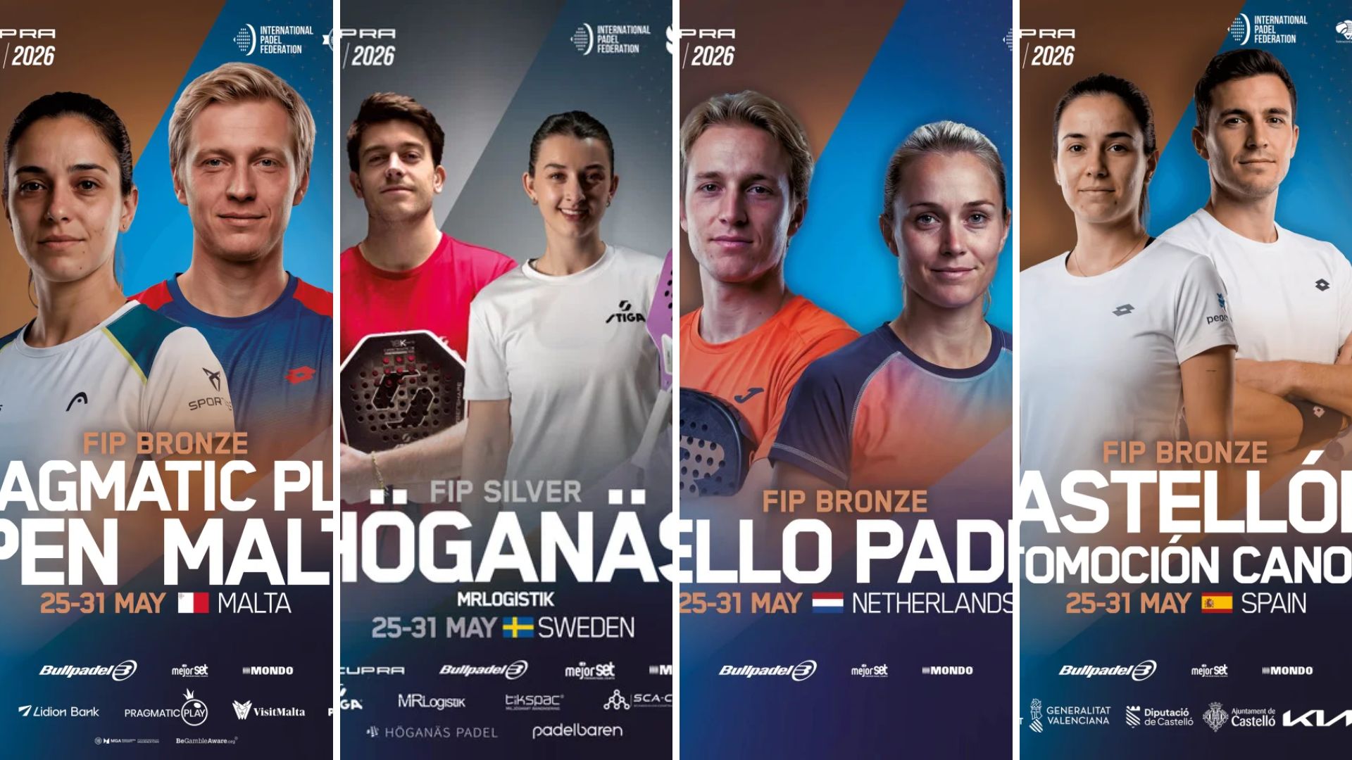 Hoganas, Castellón, Rijswijk, Pembroke : les Français engagés cette semaine sur le FIP Tour