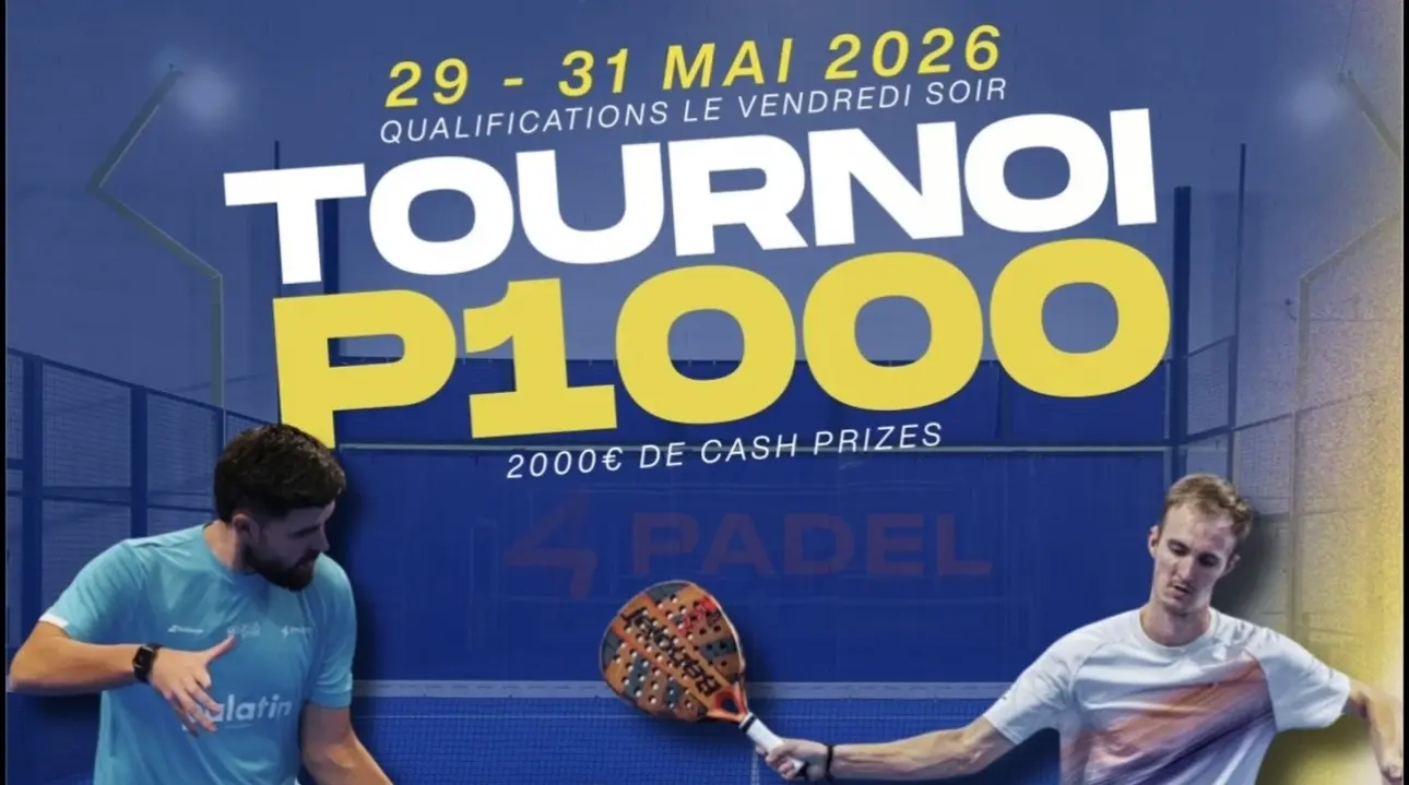 P1000 4Padel Strasbourg – les gauchers Motz / Wagner en mission à domicile