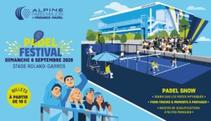 Alpine Paris Major : Roland-Garros lance son Padel Festival avant le début du tournoi