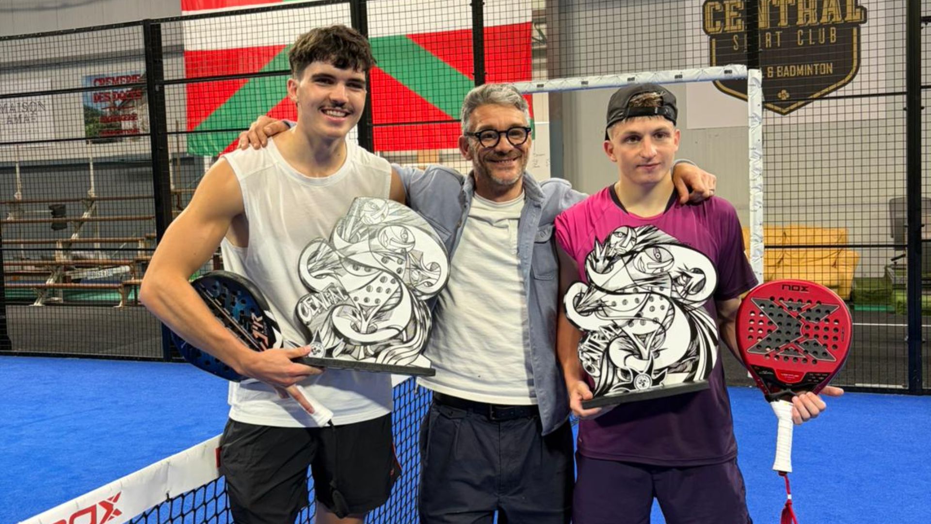Isnasi et Rubio survolent la finale du P1000 Central Sport Club pour s'offrir le titre