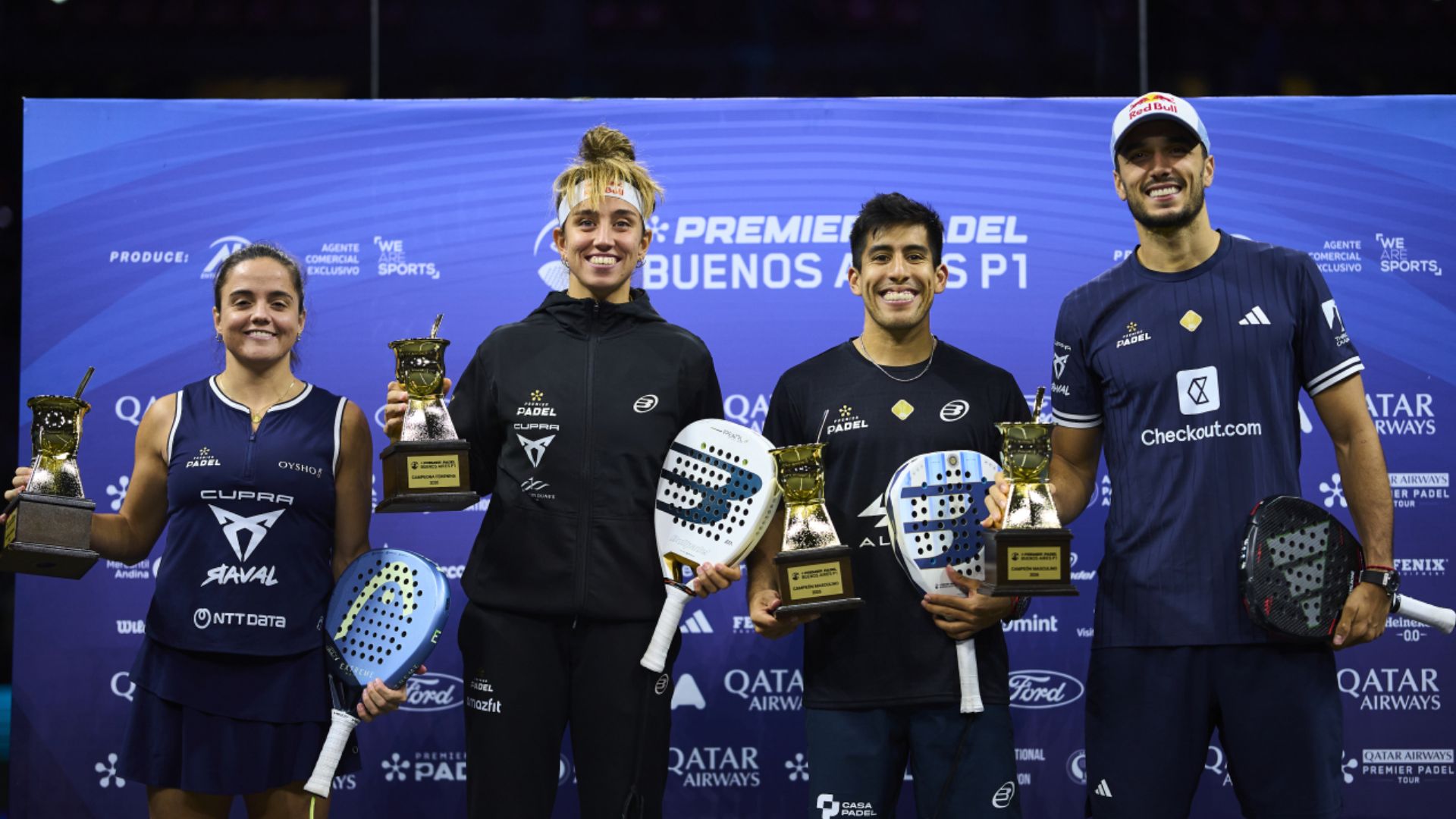 Les numéros 2 mondiaux prennent le pouvoir : Galán / Chingotto et Josemaría / González dominent désormais le padel mondial