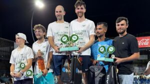 Mannarino en Perez Le Tiec winnen de eerste P1000 in Saint Martin tijdens het vriendschappelijke toernooi. Padel Club