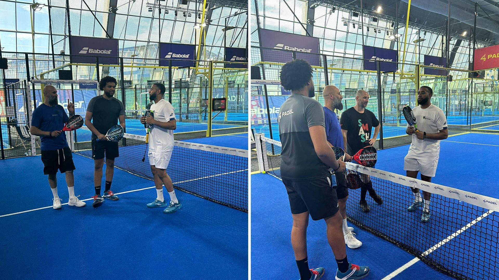 Nordine Ganso se moquait du padel… il finit finalement sur une piste