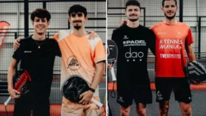 P1000 Ti Break: Guy de Chamisso / Robert impress, Forcin / Deloyer fight hard to reach the final