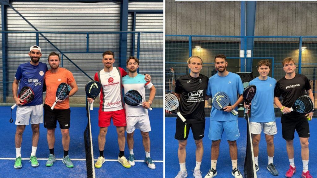 Pillon / Lefevre et Brechemier / Gonzalez en finale du P1000 EVA Rouen