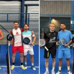 Pillon Lefevre et Brechemier Gonzalez en finale du P1000 EVA Rouen | Padel Magazine Pillon / Lefevre et Brechemier / Gonzalez en finale du P1000 EVA Rouen