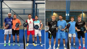 Pillon / Lefevre and Brechemier / Gonzalez in the final of the EVA Rouen P1000