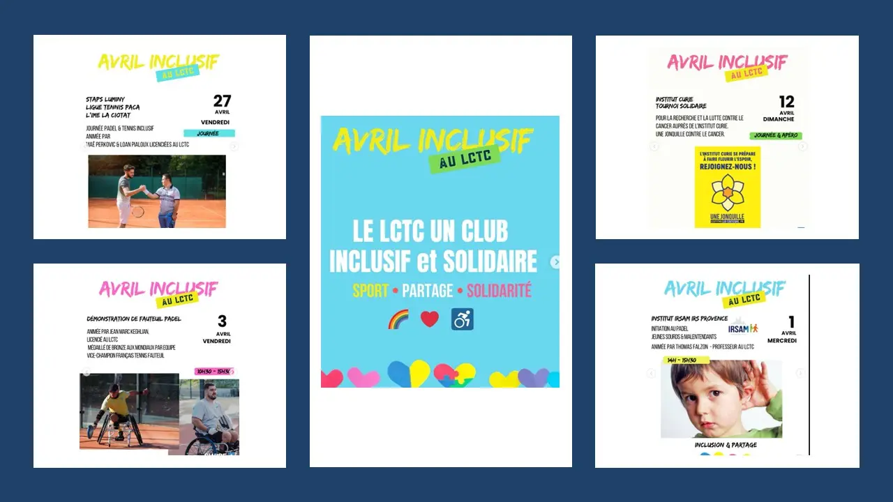 Le LCTC met l’inclusion à l’honneur avec un mois d’avril entièrement dédié au sport pour tous